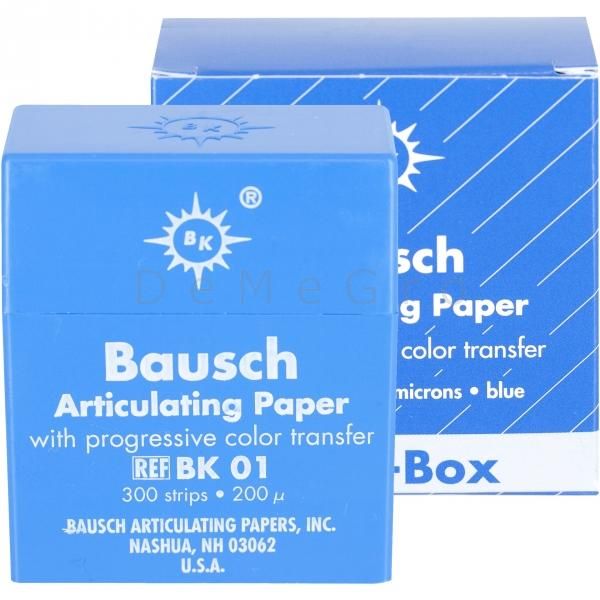 Artikel: Articulatiepapier BK 01 Blauw