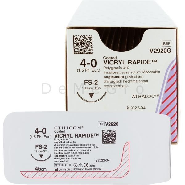 Artikel: Hechtmateriaal Vicryl Rapide V2920G