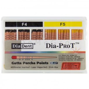 Artikel: Gutta Percha Points Dia-Pro T Assortiment F4, F5