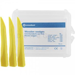 Artikel: Wiggen Hout Medium - Geel