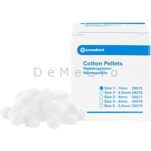 Artikel: Cotton Pellets Maat 1 - 7mm