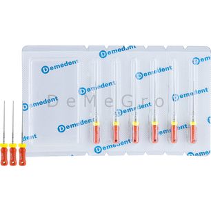 Artikel: K-Vijlen Niti 25mm ISO 025 Rood